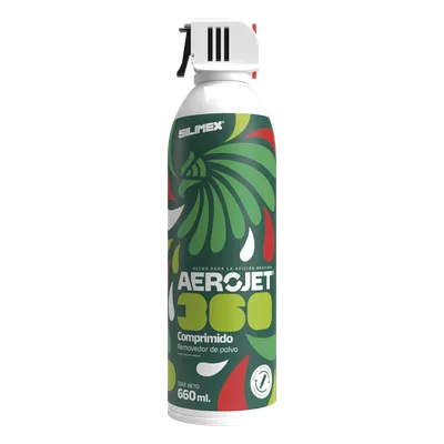 Removedor de Aire Comprimido / Aplicación 360° / Válvula Anti-Estallamiento / 660 ml / Uso en Cualquier Posición / Sin Residuos ni Humedad