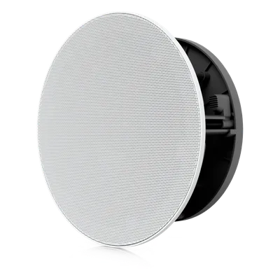 Altavoz Empotrable de Techo / Woofer 6.5" / Tweeter 1" Pivote ±15° / 130W / 8 Ohms / Cobertura Simétrica Axial 90° / NDAA Compliant