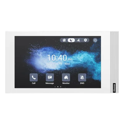 Monitor SIP Linux / Pantalla Táctil 7 Pulgadas / Wi-Fi 6 / PoE / 8 Entradas de Alarma / Instalación Horizontal o Vertical