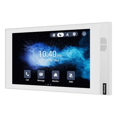 Monitor SIP Linux / Pantalla Táctil 7 Pulgadas / Wi-Fi 6 / PoE / 8 Entradas de Alarma / Instalación Horizontal o Vertical