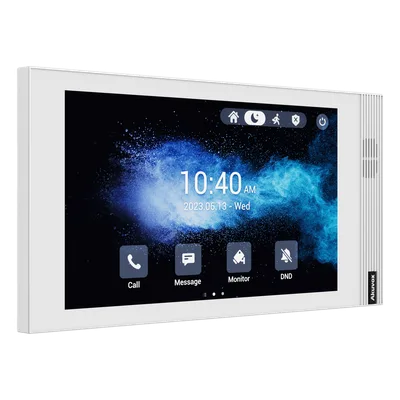 Monitor SIP Linux / Pantalla Táctil 7 Pulgadas / Wi-Fi 6 / PoE / 8 Entradas de Alarma / Instalación Horizontal o Vertical
