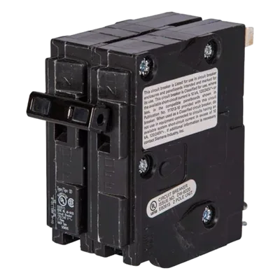Interruptor Automático Enchufable / 2 Polos / 30 A / 120/240 VCA / 10 kA / Conexión QD