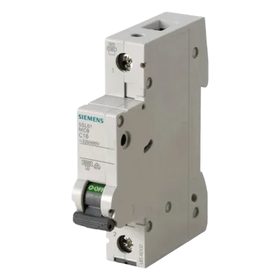 Interruptor Automático Magnetotérmico / 1 Polo / 10 A / 6 kA / Curva C / 400 V