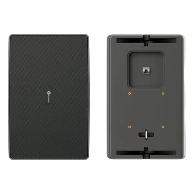Altavoz de Pared PoE Dante / 6.5 pulgadas / 2 Vías / PoE++ 30W Pico / DSP Integrado / Mixer 2 Canales / VESA 75 mm / UL1480A / 0.54 ft (6.5 in)