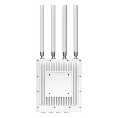 Access Point Wi-Fi 6 Exterior / AX3600 / 3.6 Gbps / 4x4 MU-MIMO / 1000 Dispositivos / IP68 / -40°C a +70°C / 6 kV Protección Rayos / 10G SFP+ / 2.5G PoE-In