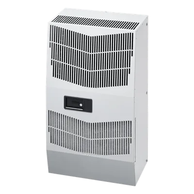 Aire Acondicionado para Gabinetes de Telecomunicaciones / 6000 BTU / 115 Vca / NEMA 4 y 3R / Rango 10-55°C / Acero / 1.83 m (6 pies) de Altura