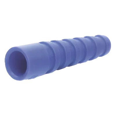 Soporte de Alivio de Tensión / Compatible con RG-58/U, RG-142/U, LMR-195 / Ensamble Manual / Cuerpo Plástico Azul