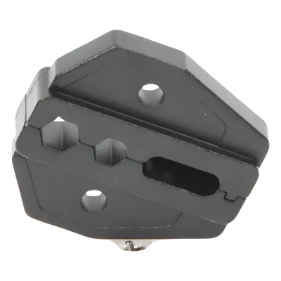 Mordaza para Plegar Conectores de Anillo / 5 Cavidades Intercambiables / Cables RG-58/U, RG-59/U, RG-142/U, RG-8/X / 0.052" a 0.255"