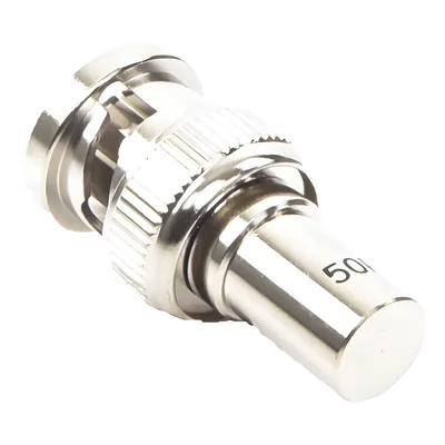 Carga Resistiva / 50 Ohm / BNC Macho / 1/2 Watt / DC-1.5 GHz / 28.1 mm