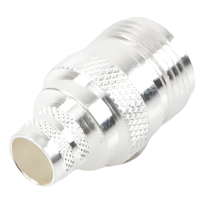 Conector Coaxial N Hembra / Anillo Plegable / 50 Ohmios / Cables LMR-400, RG8/U / Contacto Oro 24k / Aislamiento Teflón