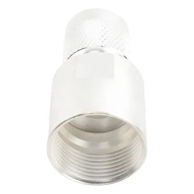 Conector Coaxial TNC Macho / 50 Ohm / Rosca / Para Cable LMR-400 y Equivalentes / Cuerpo Bronce Plateado / Contacto Oro / Aislante Teflón