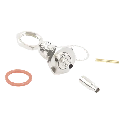 Conector TNC Hembra / Montaje Chasis Tipo D Plano / Anillo Plegable / RG-174/U, 8216, LMR-100A / 0.1 pies
