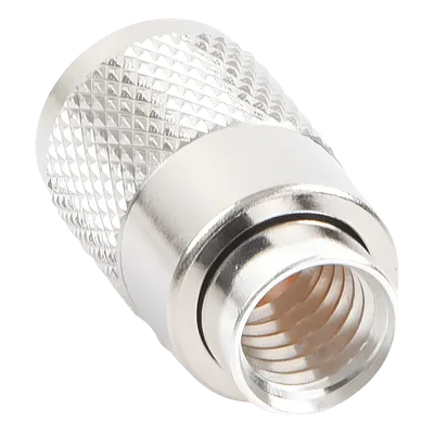 Conector Coaxial UHF Macho / PL-259 / Ensamble Roscado-Soldable / Para Cables RG-8/U, RG-213, RG-214, LMR-400, Belden 9913 / Cuerpo Bronce Plateado / Concha Níquelada