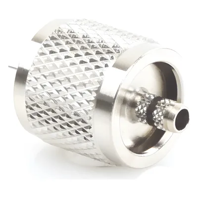 Conector UHF Macho Crimpado / Anillo Plegable / 500 VRMS / 0-300 MHz / RG-58/U, RG-142/U