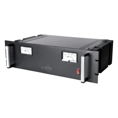 Fuente de Poder para Rack / 13.8 VCC / 25 A Continuos / 35 A Máximos / Cargador de Baterías 3 A / 115 VCA / 60 Hz