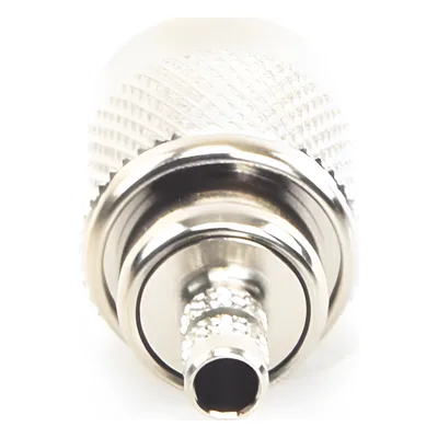 Conector RF Coaxial / TNC Macho Inverso / Crimp Anillo Plegable / 50 Ohm / DC a 11 GHz / RG-142/U