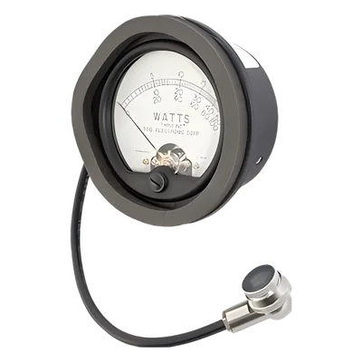 Kit de Carátula-Medidor / 100 Watt / 30 µA / 1400 Ohm / Diámetro 89 mm / Compatible con Wattmetro Bird 43