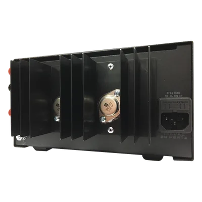 Fuente de Poder Lineal Regulada / 13.8 Vcc / 9 A Continua / 12 A Máxima / Cargador de Baterías 1.5 A / 115 Vca 60 Hz