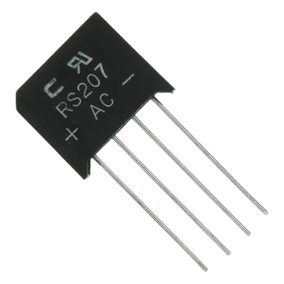 Puente Rectificador / 2 A / 50 A Sobrepico / 175°C / Epoxy