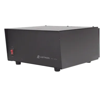 Fuente de Poder Lineal / 13.8 Vcc 35 A / Regulación Electrónica / Disipador Térmico / 115 VCA / 5.67 x 11.07 x 10.98 in