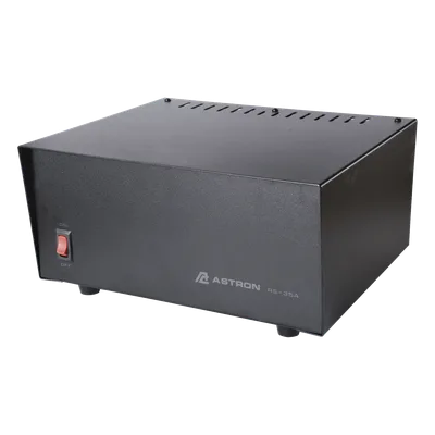Fuente de Poder Lineal / 13.8 Vcc 35 A / Regulación Electrónica / Disipador Térmico / 115 VCA / 5.67 x 11.07 x 10.98 in