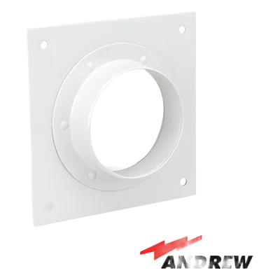 Placa Pasamuros / 1 Puerto 4.0' / Aluminio / IP66 / 7.00' x 7.00'