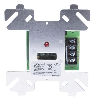 Módulo Aislador de Lazo SLC / 32V DC / Consumo 0.092 mA / Temperatura 0-49°C / UL Listed / Montaje Caja Eléctrica Estándar