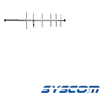 Antena Base Direccional / Yagi 6 Elementos / 896-970 MHz / 9 dBi / 74 MHz BW