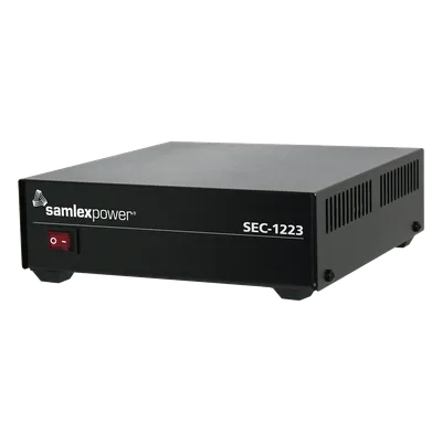 Fuente de Poder Conmutada / 13.8 VCC / 23 A Continuos / 25 A Máximo / Entrada 120/240 VCA / Diseño Compacto