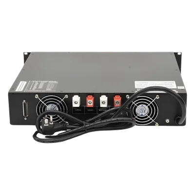 Fuente de Poder Conmutada / 13.8 VCC / 40 A Continua / Rack 19" 2U / Cargador de Baterías 8 A / Escalable 100 A