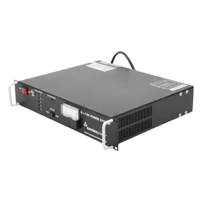Fuente de Poder Conmutada / 13.8 VCC / 40 A Continua / Rack 19" 2U / Cargador de Baterías 8 A / Escalable 100 A