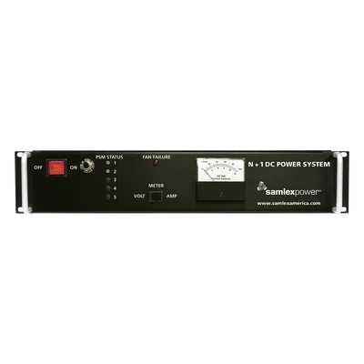 Fuente de Poder Conmutada / 13.8 VCC / 40 A Continua / Rack 19" 2U / Cargador de Baterías 8 A / Escalable 100 A