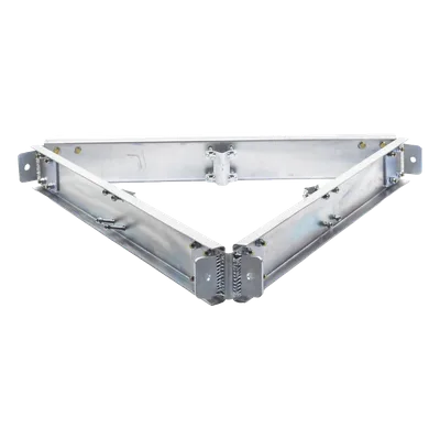 Estabilizador de Torre / Acero Galvanizado por Electrólisis / 6 Puntos de Sujeción / Antitorsión / Compatible STZ-45 / Cara 90 cm