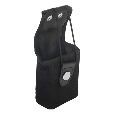 Funda Radio Portátil / Nylon Resistente / Presilla Cinto / Broche Presión / 65 x 85 a 100 x 37 mm / Universal