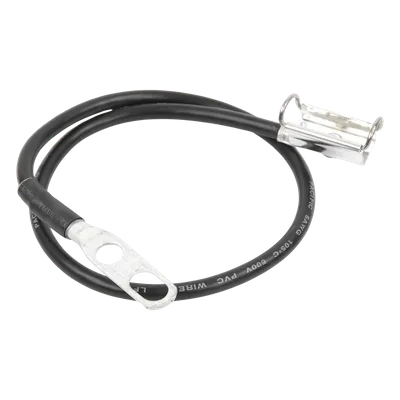 Kit de Aterrizaje para Cable Coaxial 1/2" / Longitud 24" (2 ft) / Acero Inoxidable / Terminal Dual / MIL-STD e IEC
