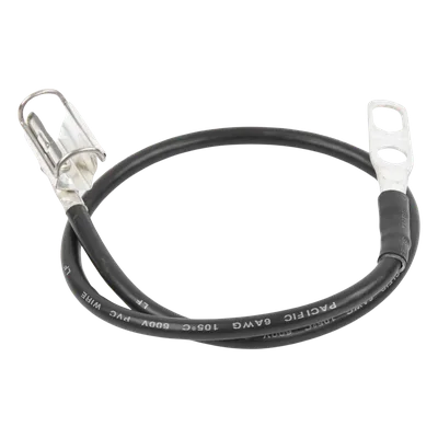 Kit de Aterrizaje para Cable Coaxial 1/2" / Longitud 24" (2 ft) / Acero Inoxidable / Terminal Dual / MIL-STD e IEC