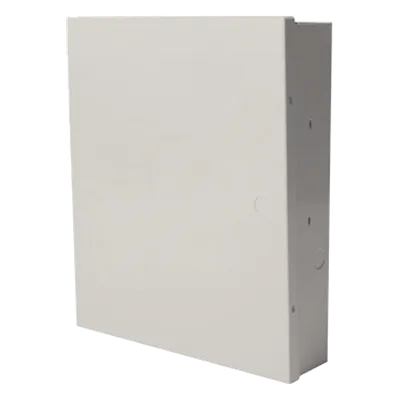 Gabinete Metálico para Panel de Alarma / Diseño Delgado / Empotrado en Pared / 37.5 cm x 32 cm x 8 cm
