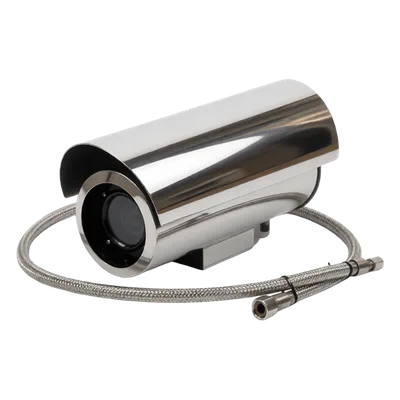 Gabinete Protector IP68 / Acero Inoxidable Dual / Operación hasta 80°C / Sistema de Enfriado por Aire / Vidrio Frontal 65 mm