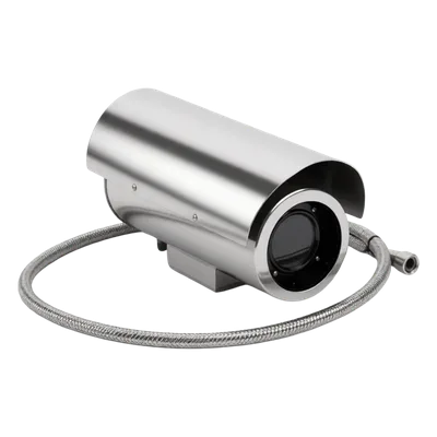 Gabinete Protector IP68 / Acero Inoxidable Dual / Operación hasta 80°C / Sistema de Enfriado por Aire / Vidrio Frontal 65 mm