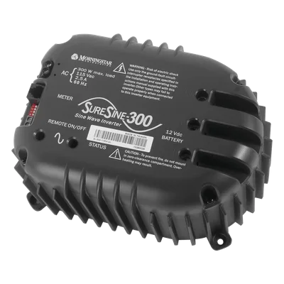 Inversor de Onda Sinusoidal Pura / 300 W / 12 VCC a 110 VCA / 85-90% Eficiencia / UL / Uso Industrial