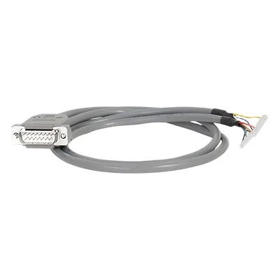 Interface para Radios Móviles / Conexión a Panel EDM5 / Cable 1 m (3.3 ft) / Conectores J5 y DB15