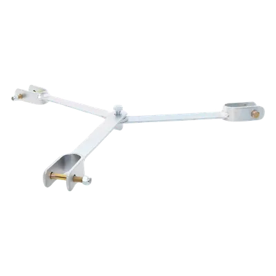 Brida de Sujeción para Retenida / Compatible Torre STZ45 / Acero Galvanizado Electrolítico / Tornillería Grado 5