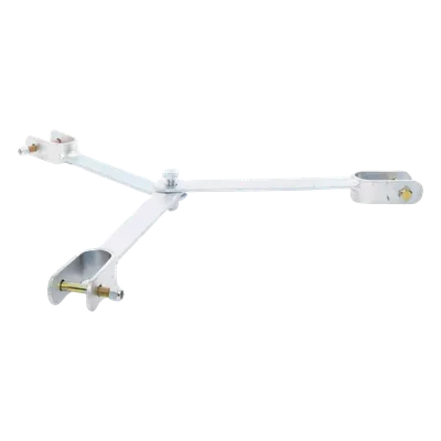 Brida de Sujeción para Retenida / Compatible Torre STZ45 / Acero Galvanizado Electrolítico / Tornillería Grado 5