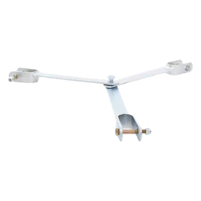 Brida de Sujeción para Retenida / Compatible Torre STZ45 / Acero Galvanizado Electrolítico / Tornillería Grado 5