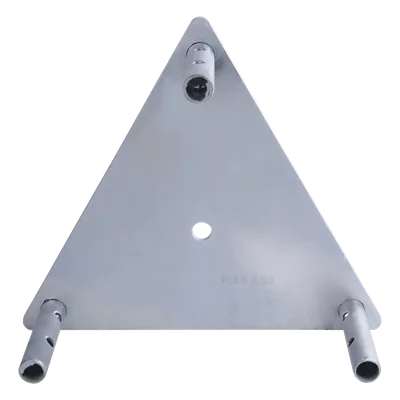 Base para Torre / Acero 1/4' / Niple 3/4' Galvanizado Electrolítico / Concreto Especializado / Alta Resistencia al Viento