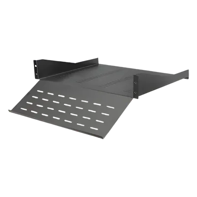 Charola para Soportar Equipos en Rack de 19", Soporta Teclado y Mouse, Profundidad 540 mm