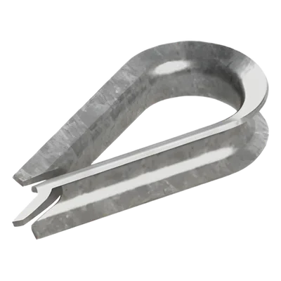 Cuello para Cable / Calibre 5/16" (7.94 mm) / Acero Galvanizado / Torres Arriostradas / Sistema de Retención