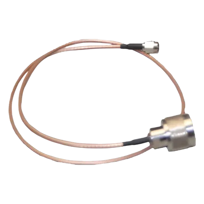 Jumper de 0.6 mt de longitud, cable RG-316 conector N macho en un extremo y al otro SMA inverso
