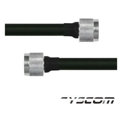 Cable RF400, con conductores N Macho en ambos extremos.