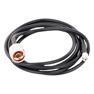 Jumper / 2 m (6.56 ft) / RG-58U / N Macho a SMA Macho / 50 Ω / 95% Blindaje Cobre